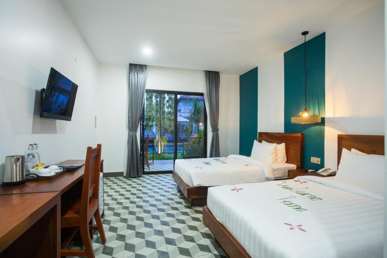 Gz Bliss D'Angkor Suites シェムリアップ エクステリア 写真