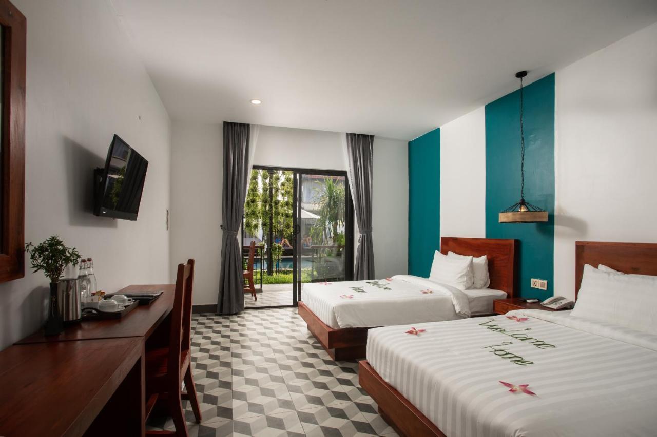 Gz Bliss D'Angkor Suites シェムリアップ エクステリア 写真