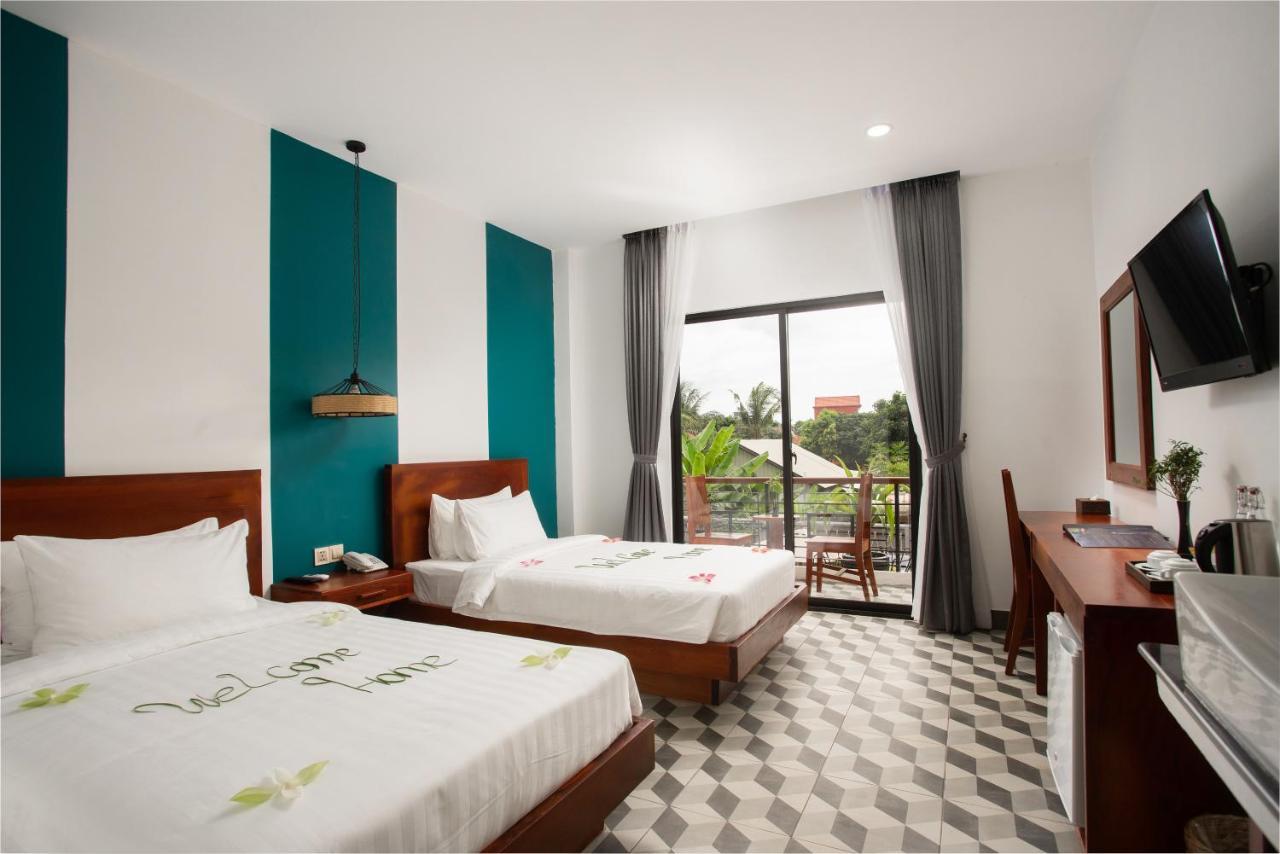 Gz Bliss D'Angkor Suites シェムリアップ エクステリア 写真