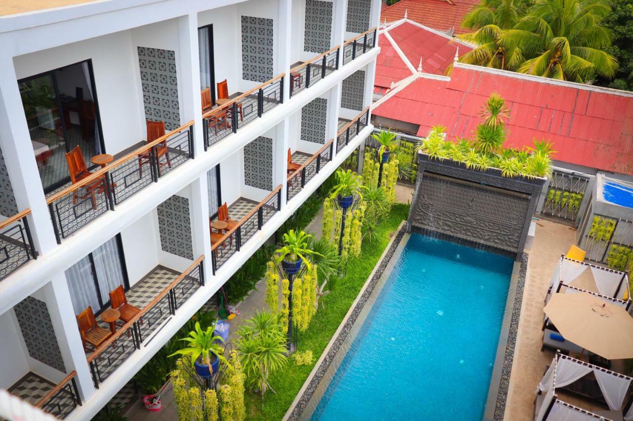 Gz Bliss D'Angkor Suites シェムリアップ エクステリア 写真